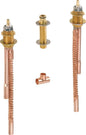 DELTA FAUCET R2700 Conventional Rough In Kit Deck Mount Roman Tub Chrome
