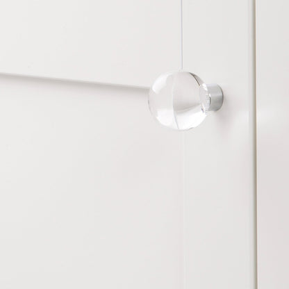 Hickory Hardware P705-LU Crystal Cabinet Knobs 1-3/16 Inch Diameter, Lucite