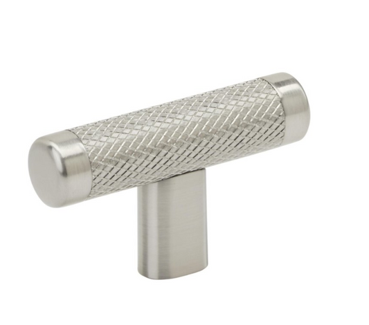 Amerock - BP36556G10 - 2 5/8" Long Cabinet Knob in Satin Nickel-Bronx Collection