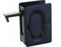 Emtek 2101US19 Pocket Door Set (Flat Black, Passage)