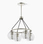 Kohler REC38492-CH04-BNL Orime Globe 4-Light Chadellier Brushed Nickel