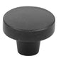 Emtek 86660FB Rustic Modern 1-3/8 Inch Mushroom Cabinet Knob Black