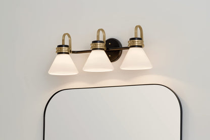 Kichler Farum 26 in 3-Light Bathroom Vanity Light Fixture