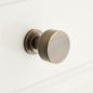Signature Hardware SH553066ABS Colmar 1-1/4" Round Cabinet Knob - Antique Brass