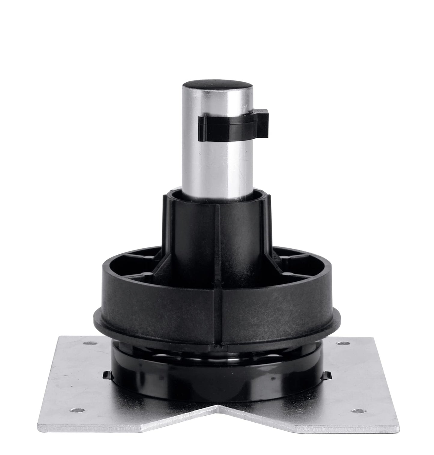 REV-A-SHELF Polymer Kidney-Shaped Lazy Susan Shelf for Corner Base Cabinets