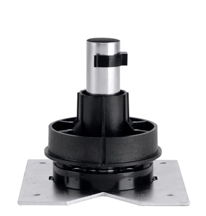 REV-A-SHELF Polymer Kidney-Shaped Lazy Susan Shelf for Corner Base Cabinets