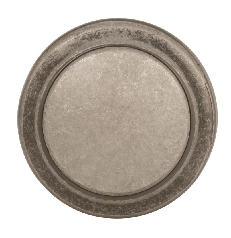 Amerock - HIGHLAND RIDGE Mushroom Cabinet Knob - 1-3/16" - Aged Pewter