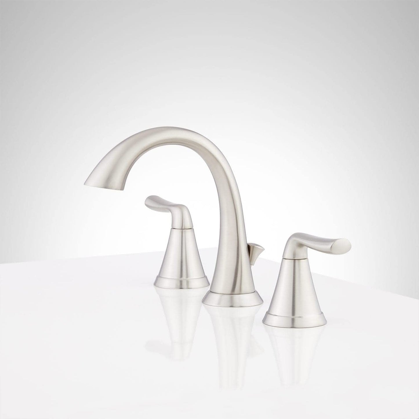 Signature Hardware SHWSCPR807ZBN Provincetown Widespread Bathroom Faucet BN