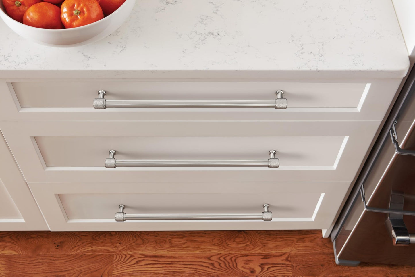 Amerock Faraday 12-5/8" Center-to-Center Polished Nickel Cabinet Pull, BP37749PN