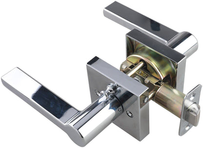 Miseno MLK3022 Lorton Flat Bar Privacy Door Lever Set - Oil Rubbed Bronze