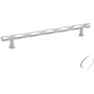 Emtek 86431 Tribeca 8" Center to Center Bar Cabinet Pull - Polished Nickel
