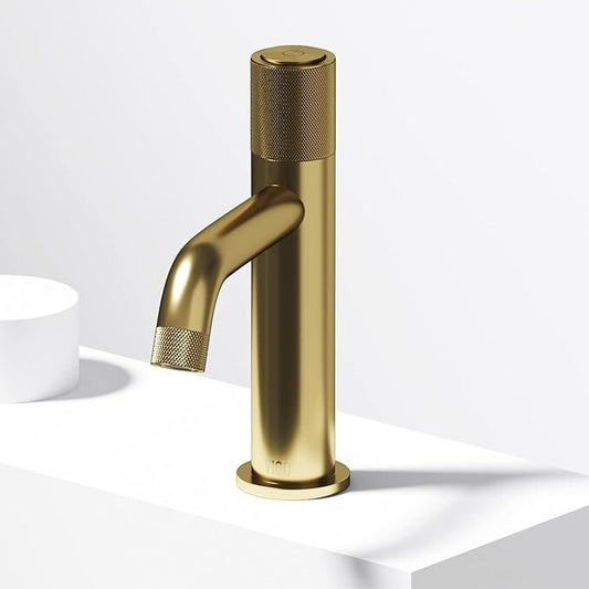 VIGO VG01048MG Apollo Single Hole 1-Handle Touch-on Bathroom Brushed Gold