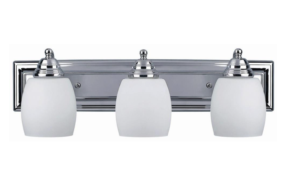 Canarm IVL259A03 Chrome Griffin 3-Light 24"W Bathroom Vanity Light