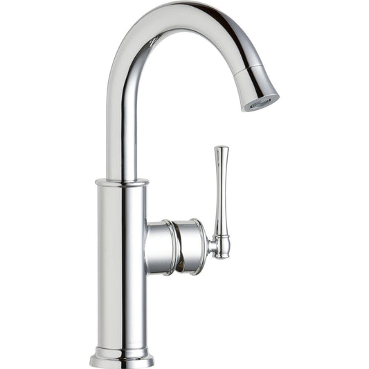 Elkay Explore LKEC2012CR Single Hole Bar Faucet Forward Only Lever Handle-Chrome