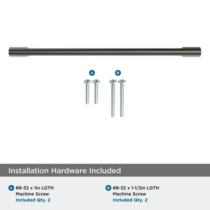 Amerock BP55490GPH Riva 10-1/16" Center-to-Center Graphite Cabinet Pull