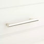 Signature Hardware EH1082.4.PNL 3-3/4 Avignon Brass Cabinet Pull-Polished Nickel