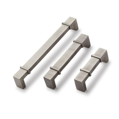 Signature Hardware MNG-304-6-AB Marta 6" C2C Handle Cabinet Pull Antique Brass