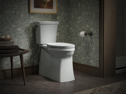 KOHLER K-26801-0 Impro ReadyLatch Quiet Close Elongated Toilet Seat, White