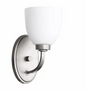 Quorum Reyes 10" Wall Sconce in Classic Nickel