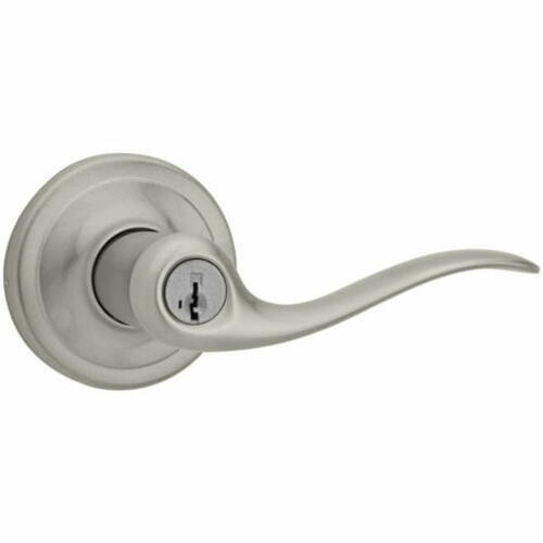 Kwikset 740TNL-15SMT Smartkey Tustin Entry Leverset Satin Nickel