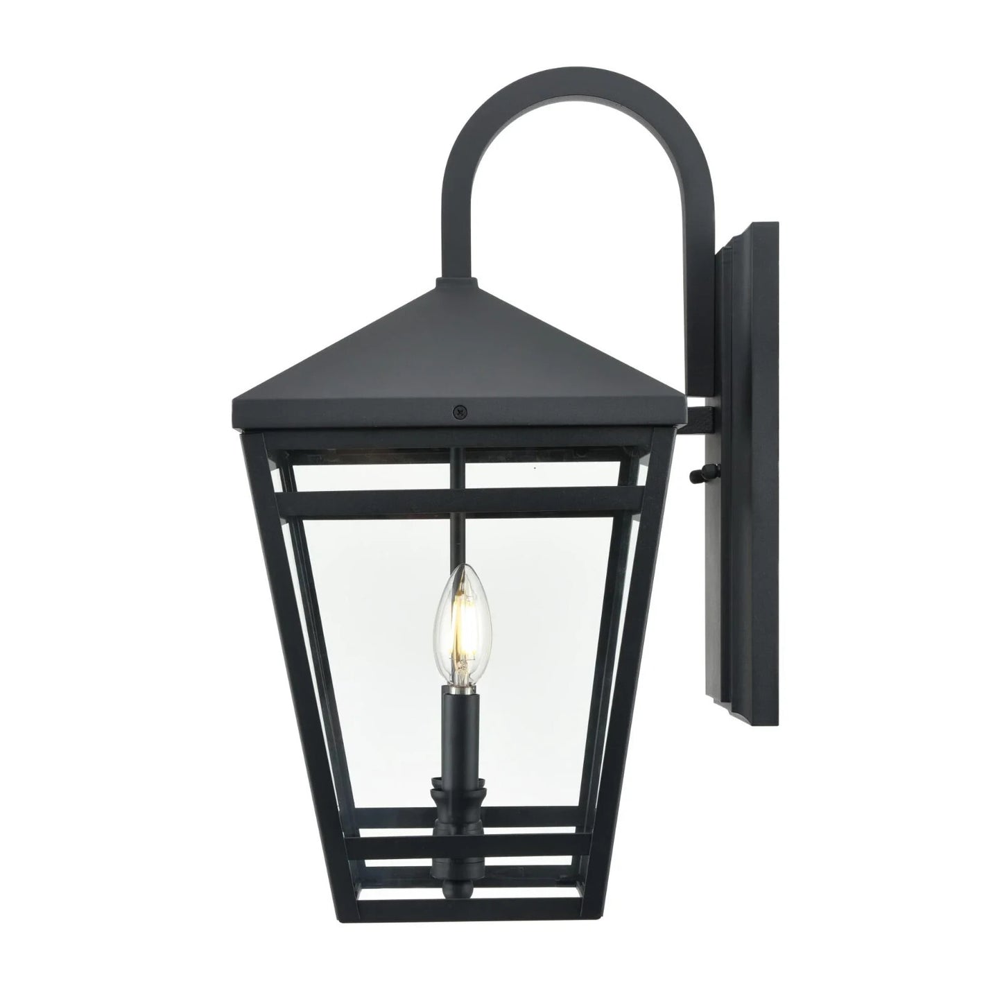 Millenium Lighting 82103-TBK Seager 20 Inch Outdoor Wall Light - Black