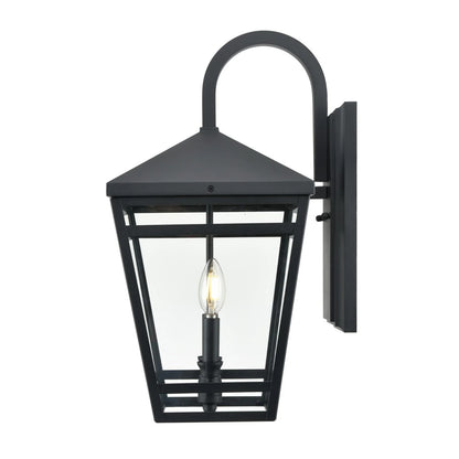 Millenium Lighting 82103-TBK Seager 20 Inch Outdoor Wall Light - Black