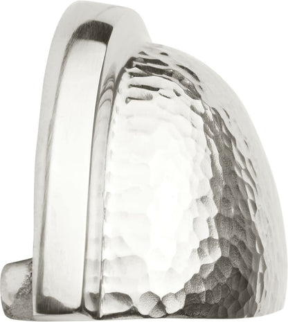 Signature Hardware 553003PB 3"C2C Hammered Brass Cup Cabinet Pull-Polished Brass