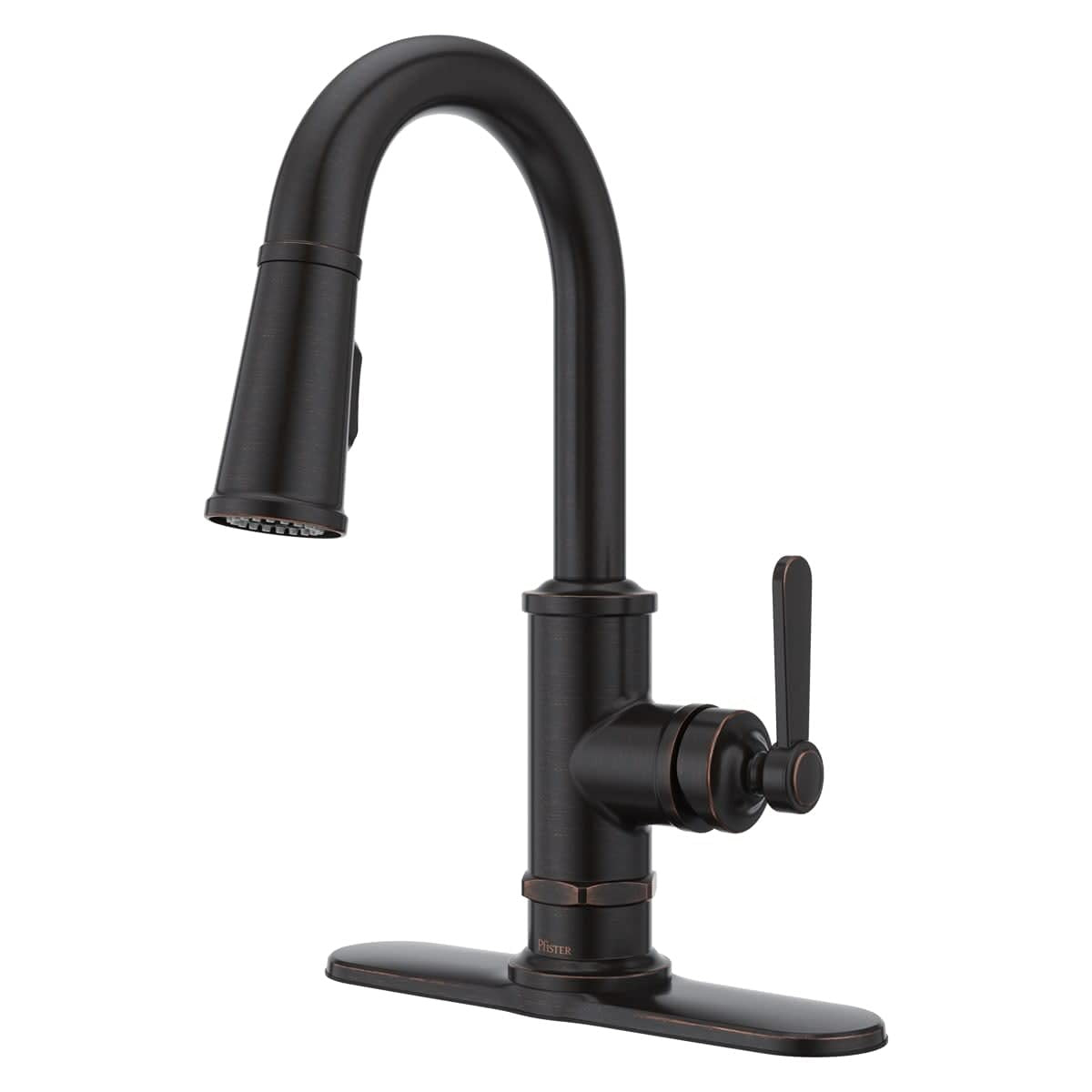 Pfister, GT572TDD, Port Haven Single Hole Pull Down Faucet Polished Nickel