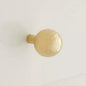 Signature Hardware SH55329PB Kersey Hammered Knob-Polished Brass