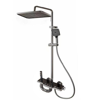 Oversize Showers System, New Condition, 4-Modes, Black