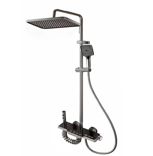 Oversize Showers System, New Condition, 4-Modes, Black