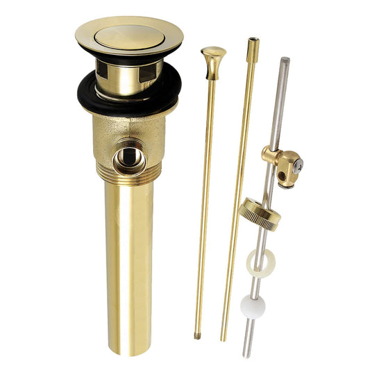 Kingston Brass KBT2122 Made to Match Drain with Overflow, Polished Brass