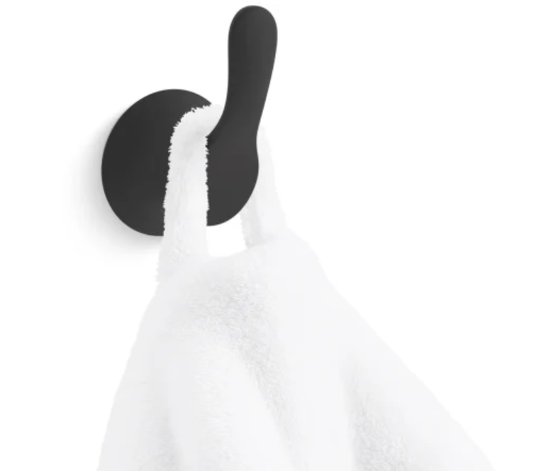 Kohler Simplice Single Robe Hook K-27395-BL - Matte Black