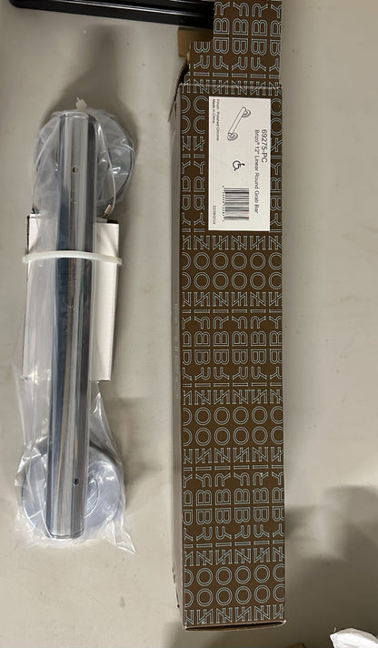 Brizo Euro Round 69275-PC  12-inch (12")  Grab Bar in Polished Chrome