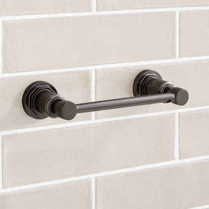 Signature Hardware 476969 Greyfield Wall Mounted Pivoting Toilet Paper Holder