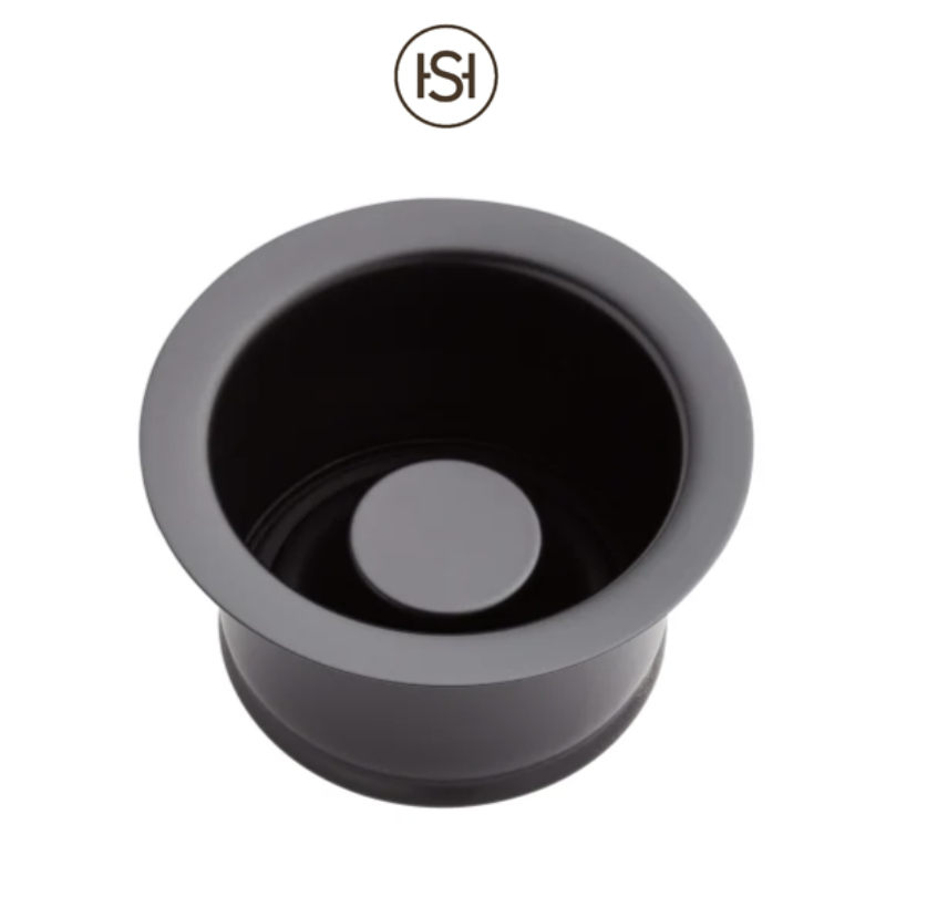 Signature Hardware SH163MB 3-1/2" Brass Kitchen Deep Garbage Disposal Flange