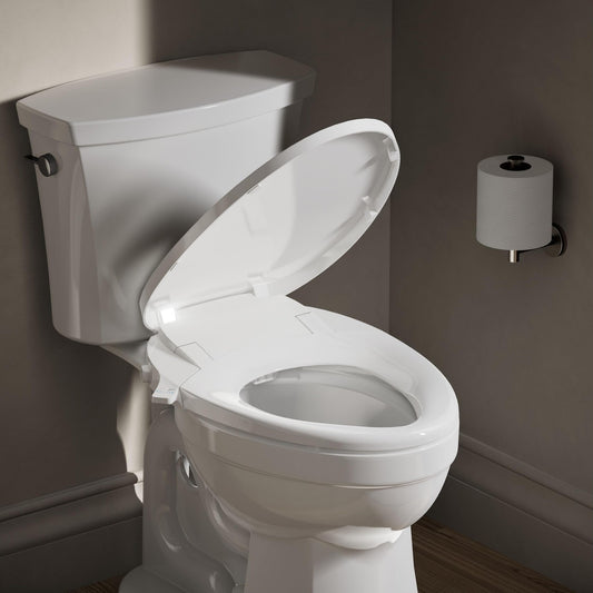 Kohler 98804-0 PureWash M300 Manual Elongated Bidet Toilet Seat, White