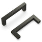 Hickory Solid Core Kitchen Cabinet Pulls, Luxury Handles, 3 Inch Hole Center