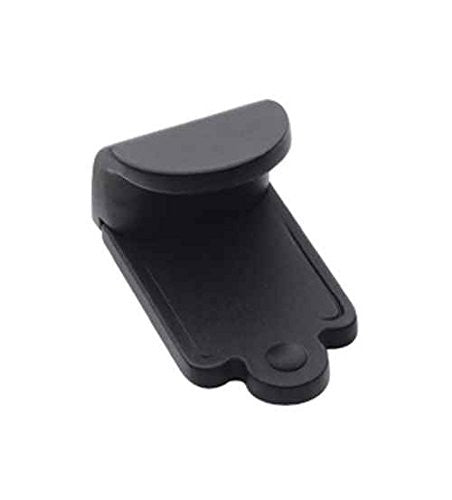 Amerock BP1593FB Inspirations 1-7/8"x1-1/16" Finger Pull Plain Design Flat Black