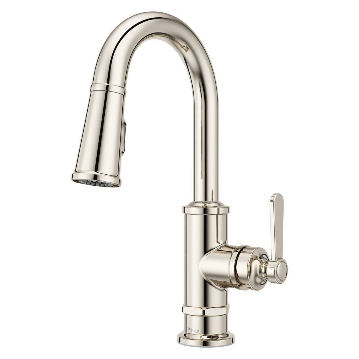 Pfister, GT572TDD, Port Haven Single Hole Pull Down Faucet Polished Nickel