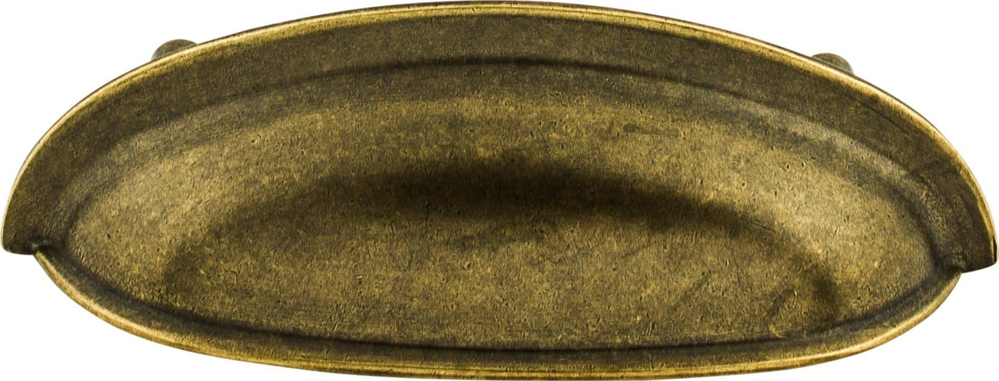 Top Knobs M360 Somerset Collection 3" Somerset Cup Pull, Brushed Satin Nickel