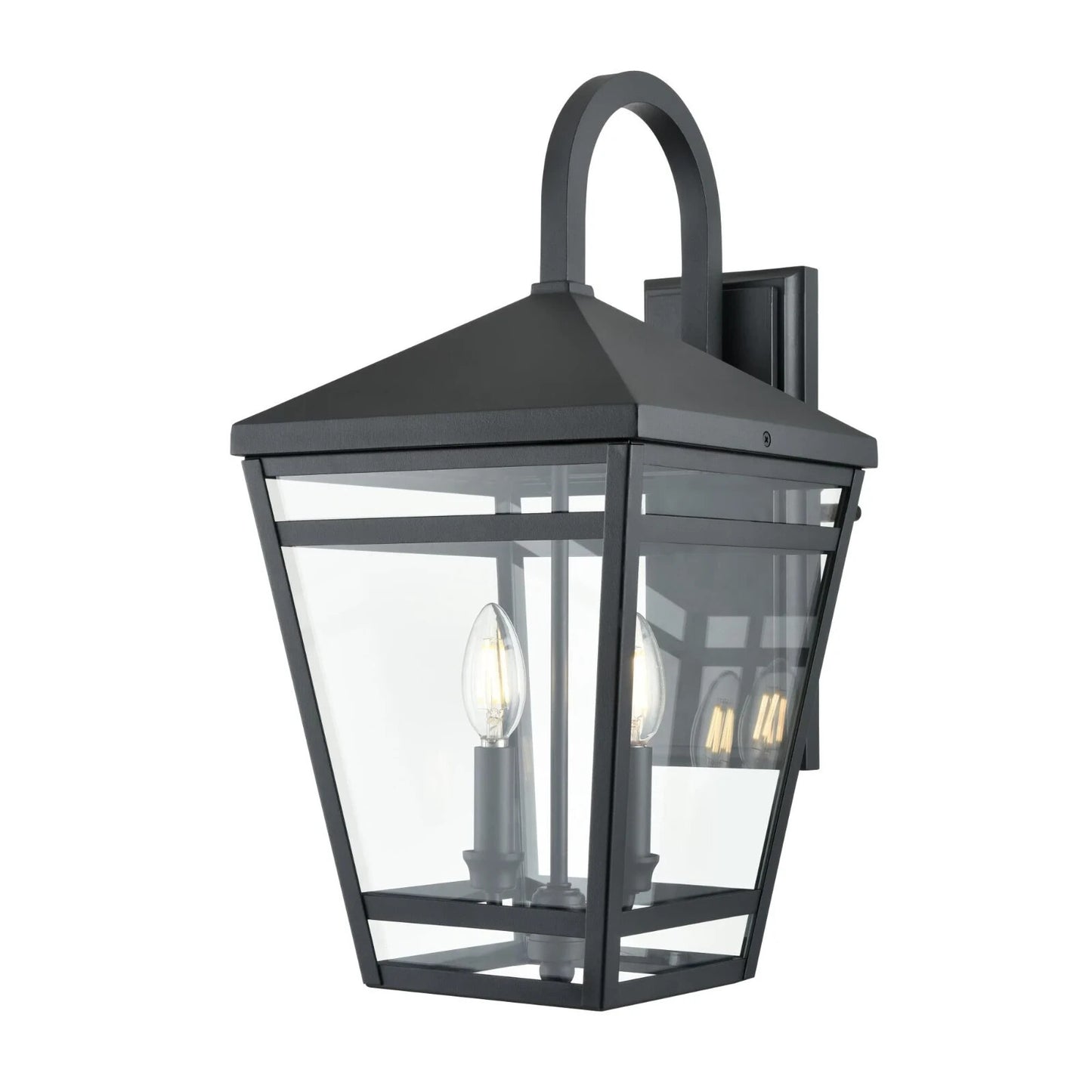 Millenium Lighting 82103-TBK Seager 20 Inch Outdoor Wall Light - Black