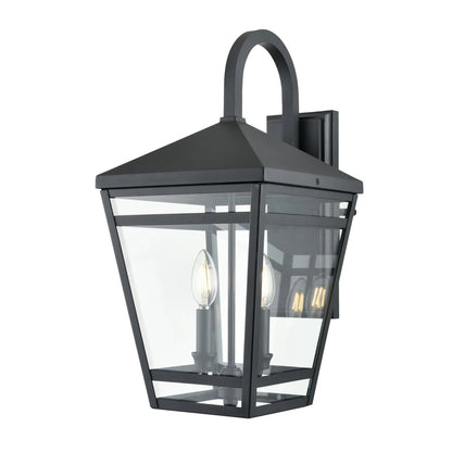 Millenium Lighting 82103-TBK Seager 20 Inch Outdoor Wall Light - Black