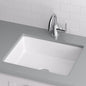 Miseno MNO1713BWH 20"X16" Rectangular Undermount Bathroom Sink w/Overflow-White
