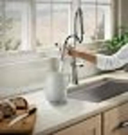 Kohler R38475-LVS Haku Pull-Down Kitchen Faucet, Stainless Finish, Sweep Spray