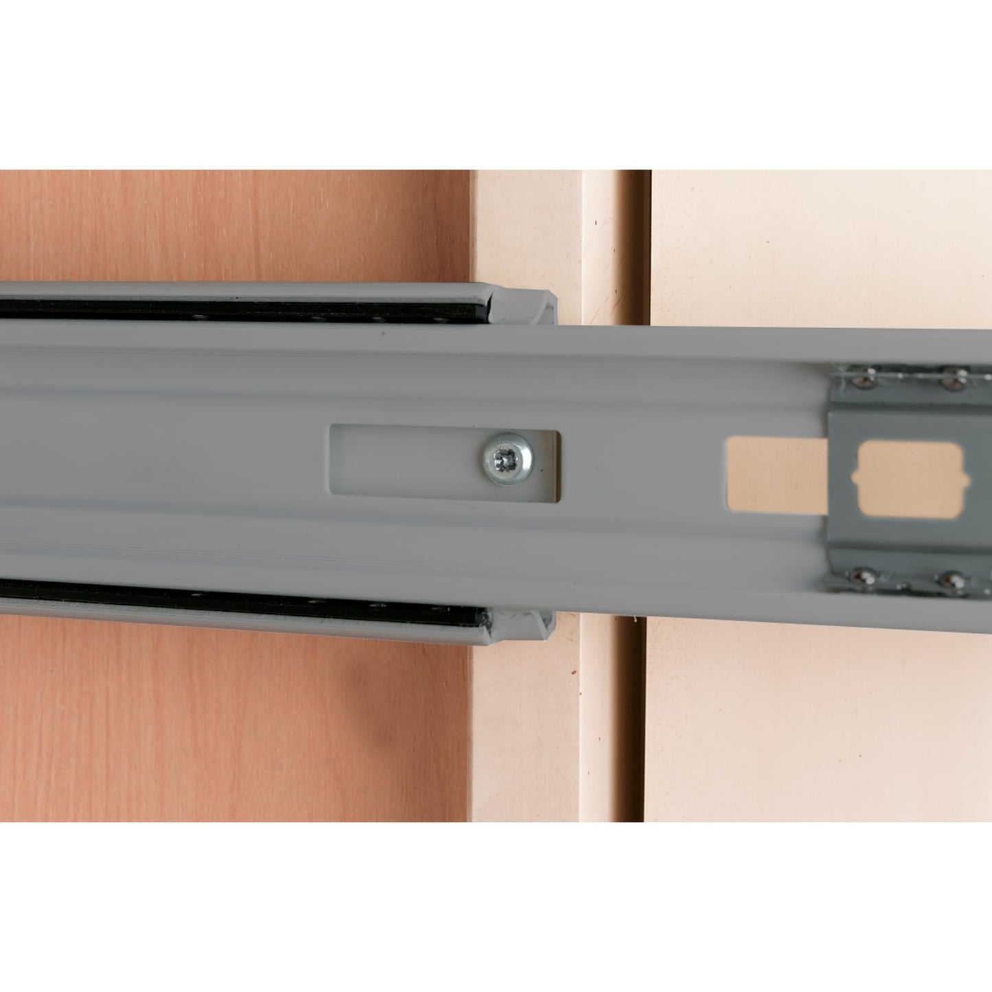 Rev-A-Shelf Double Pullout Trash Can for Base Kitchen Bathroom Cabinets, White