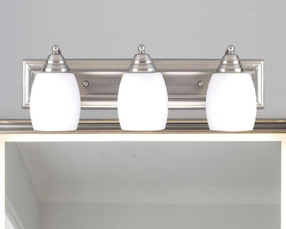 Canarm IVL259A03 Chrome Griffin 3-Light 24"W Bathroom Vanity Light