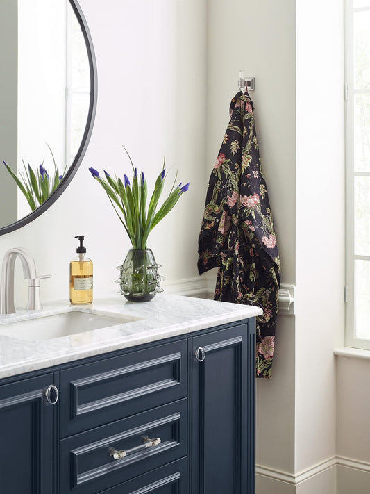 Amerock BP36651CG10 Glacio Cabinet Knob Clear/Satin Nickel 1-3/4" Length