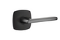 Emtek 5326HLOLHUS19 Helios Door Lever Passage Set W/Disk Rosette LEFT HANDED