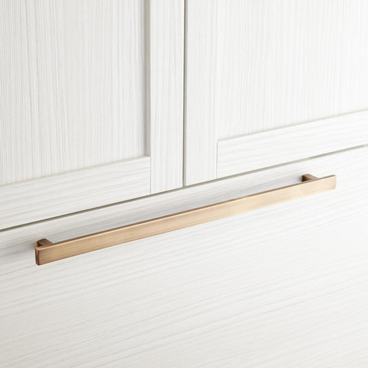 Signature Hardware AMW-CONT-APP-24-AB 24" Covello Solid Brass Appliance Pull AB